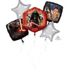 Star Wars Foil Balloon Boquet 5pk