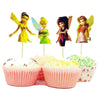 24pcs Fairy Paper Cupcake Cake Toppers