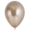 Reflex Champagne 12cm Mini Size Sempertex Latex Balloons