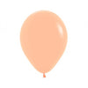 Fashion  Peach Blush 12cm Mini Size Sempertex Latex Balloons