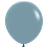 46cm Sempertex Latex Balloons - Pastel Dusk Blue