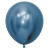 46cm Sempertex Latex Balloons -  Reflex Blue