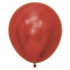 46cm Sempertex Latex Balloons -  Reflex Red