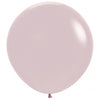 60cm Sempertex Latex Balloons - Pastel Dusk Rose