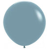 60cm Sempertex Latex Balloons - Pastel Dusk Blue