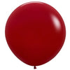 60cm Sempertex Latex Balloons - Fashion Imperial Red