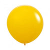 60cm Sempertex Latex Balloons -  Fashion Honey Yellow