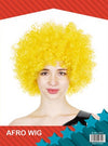 Yellow Curly Wig