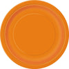 Orange Large Paper Plates 8pk