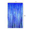 Metallic Royal Blue Curtain Backdrop 1M Wide X 2M Long