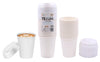 15PK 235ml Paper Coffee Cups With Lids