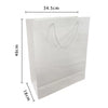 XL 1PC White Paper Gift Bag