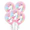 Unicorn 30cm 5pk Latex Balloons