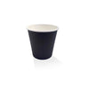 50pk 8oz /265ml Black Paper PE Coated Drinking Cup