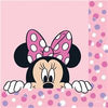 Large Disney Minnie Mouse Theme Napkins 20 Pack