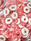 1kg Strawberry Rings Gummies Gluten Free - Lolliland