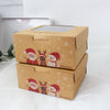 CHRISTMAS Brown  Cupcake Treat Paper Box