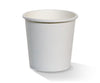 50pk 4oz White Paper PE Coated Expresso Drinking Cup