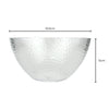 25.5cm X 13cm Ripple Style Large Plastic Bowl