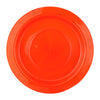 Orange Reusable Small Plastic Plates 20pk