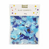 Round Tissue Confetti 15g -Blue & Silver