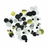 Round Tissue Confetti 15g - Black