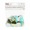 Round Tissue Confetti 25g - Lama Green