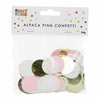 Round Tissue Confetti 25g - Lama Pink