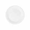 White Small Round Paper Plates Pack of 50