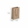 XS 1PC Kraft Brown Paper Gift Bag