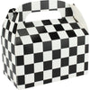 Racing Car Black & White Checkered Treat Boxes