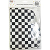 Racing Car Black & White Checkered Treat Boxes