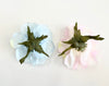 12cm Pastel Blue Artificial l Peony Flower Head Loose