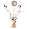 18th Birthday Centerpiece Weight - Rose Gold