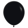 46cm Sempertex Latex Balloons - Matte Black