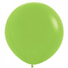 Lime Green Jumbo 90cm Round Sempertex Latex Balloon Each