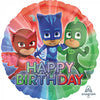 PJ Masks Happy Birthday 45cm Standard Foil Balloon