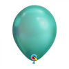 Qualatex Chrome Green 28cm Latex Balloons Pack of 50