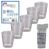 50pk Shot  Clear Plastic Glasses / Cups