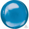 Orbz 38cm x 40cm Foil Balloon - Royal Blue