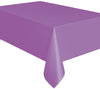 Purple Plastic Table Cover/ Tablecloth Rectangle 1.37m X 2.74m