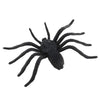 4pk Black Plastic Fake Spiders