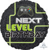 Level Up Next Level Birthday Game 43cm Standard Foil Balloon