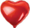 Heart Shape 45cm Foil Balloon - Red