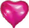 Heart Shape 45cm Foil Balloon - Hot Pink