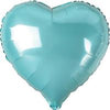 Heart Shape 45cm Foil Balloon - Light Blue