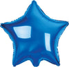 Star Shape 45cm Foil Balloon -Royal Blue