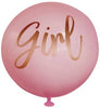 Girl 90cm Pink Latex Balloon