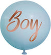 Boy 90cm Blue Latex Balloon