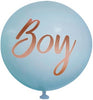 Boy 90cm Blue Latex Balloon